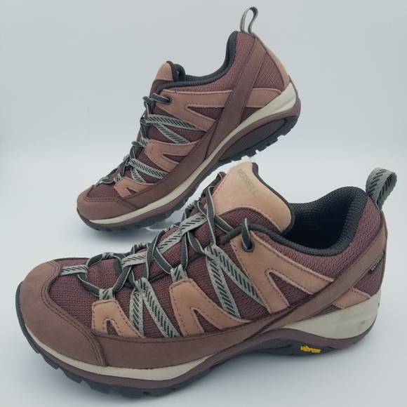 LIKE-NEW Merrell Women's Siren Sport 3 Hiking Trail Shoes, Marron, Size 7 - Picture 5 of 14